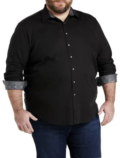 Robert Graham Highland Sport Shirt In Black