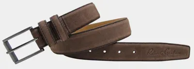 Robert Graham Laurel Iii Belt In Chocolate