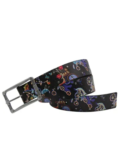 Robert Graham Osborne Printed Belt In Multi