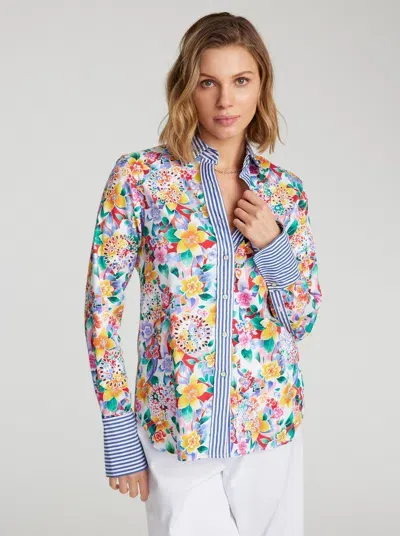 Robert Graham Priscilla Shirt In Multi