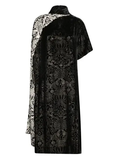 Roberto Cavalli San Marco Black Dress