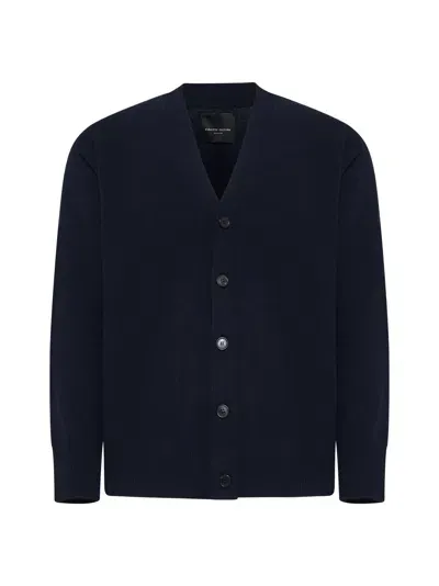 Roberto Collina Sweaters In Blue