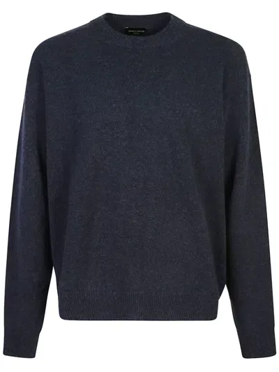 Roberto Collina Sweaters In Blue