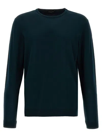 Roberto Collina Crew-neck Sweater In Green