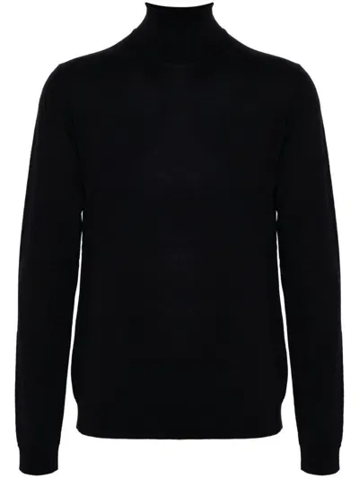 Roberto Collina Merino-wool Sweater In Blue