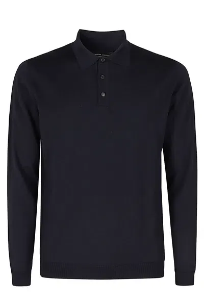 Roberto Collina Polo ml In Black