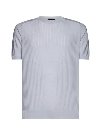 Roberto Collina T-shirt In Pearl