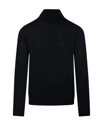 Roberto Collina Turtleneck Long In Black