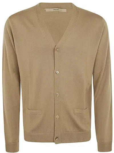 Roberto Collina V-neck Cardigan Clothing In Brown