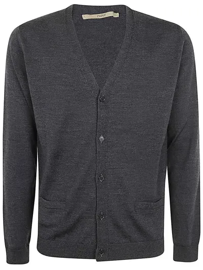 Roberto Collina V-neck Cardigan Clothing In Grey