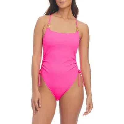 Rod Beattie Mio Float Underwire One-piece Swimsuit In Rosa