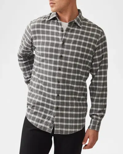 Rodd & Gunn Men's Mclaren Falls Check Sport Shirt In Granite