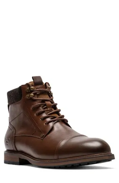 Rodd & Gunn Dobson Cc Military Boot In Amaretto