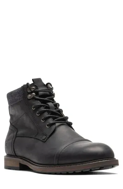 Rodd & Gunn Dobson Cc Military Boot In Onyx Wash