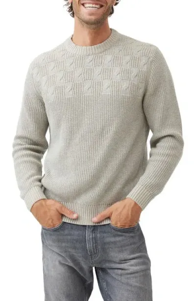 Rodd & Gunn Westdown Mix Stitch Sweater In Camel