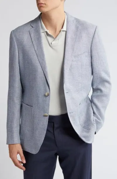 Rodd & Gunn Men's The Cascades Wool & Linen-blend Slim-fit Two-button Blazer In Sky