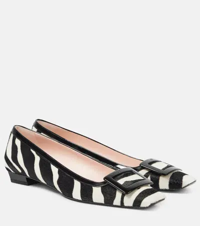 Roger Vivier Belle Vivier 25 Calf Hair Pumps In Multicoloured