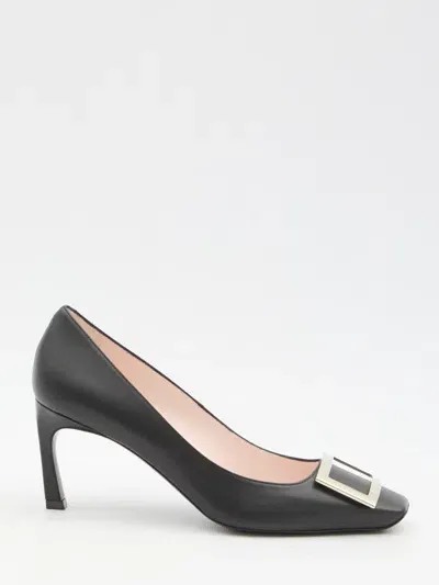 Roger Vivier Belle Vivier Trompette Pumps In Black