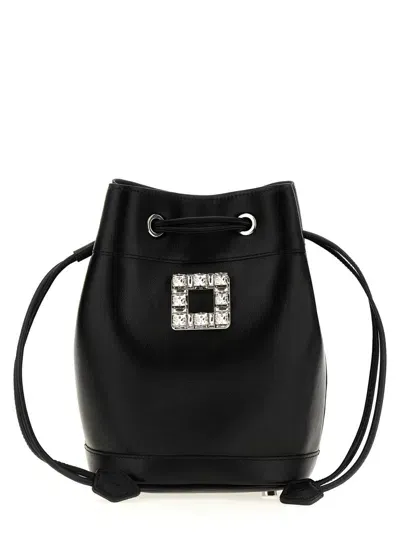 Roger Vivier Black Trs Vivier Bucket Bag