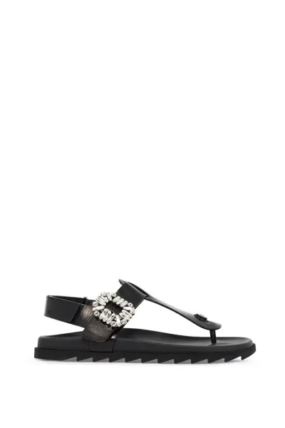 Roger Vivier Sandals In Black