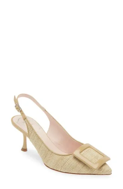 Roger Vivier Viv In Beige