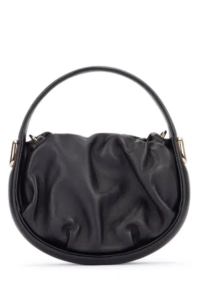 Roger Vivier Viv Choc Royale Hobo Mini In Nero