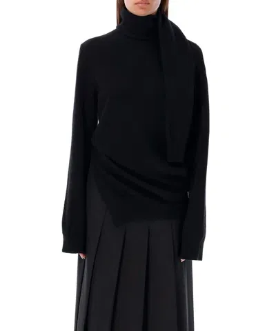 Rohe Roll-neck Sweater In Black