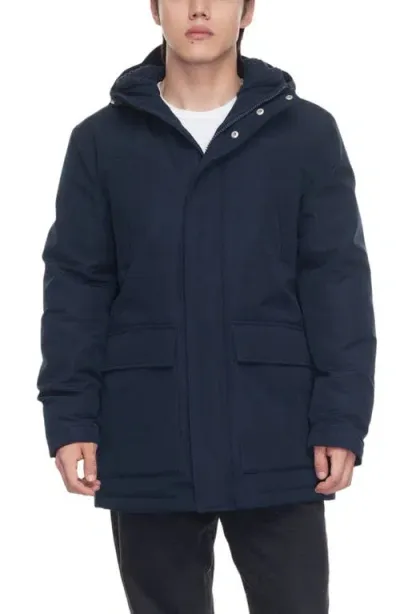 Rokka&rolla Ultimate Winter Parka With Fleece-lined Hood In Navy