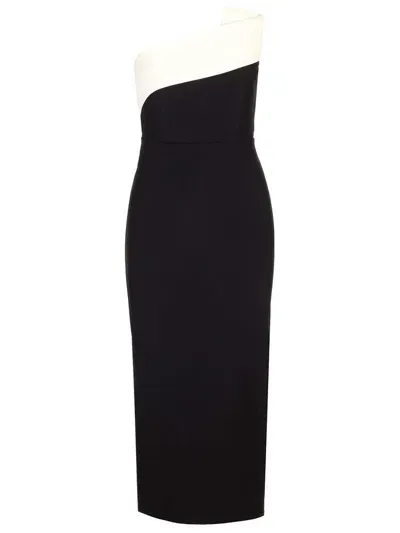 Roland Mouret Strapless Back In Black