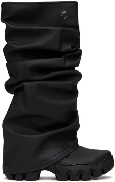 Rombaut Black Typhoon Boots In Black Rubber