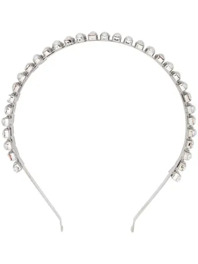 Rosantica Crystal-embellished Headband In Silver