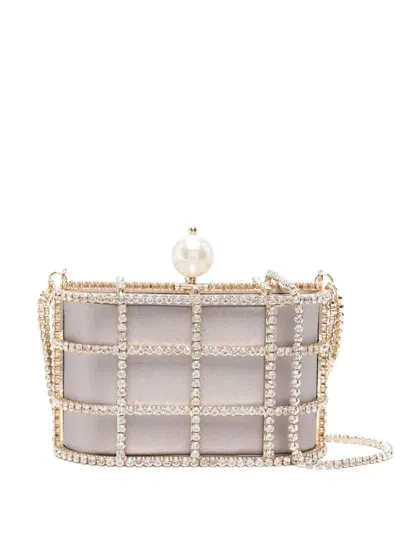 Rosantica Mini Holli Shell Shoulder Bag In Gold