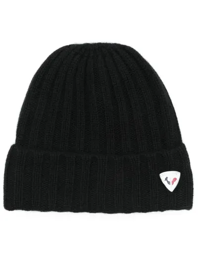 Rossignol Logo-plaque Beanie In Black