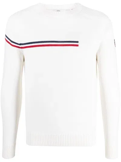 Rossignol Odysseus Stripe-detail Sweater In White