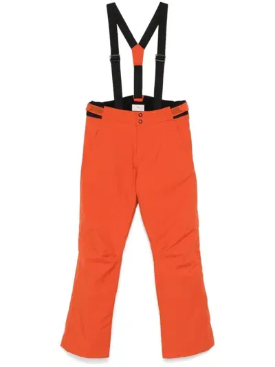 Rossignol Removable-suspenders Ski Pants In Orange