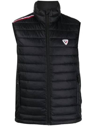 Rossignol Rossi Logo-patch Gilet In Schwarz