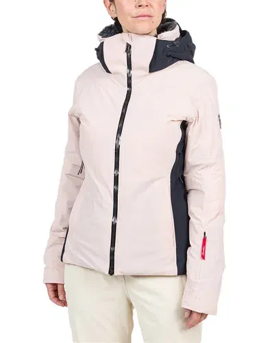 Rossignol Strato Hooded Ski Jacket In Pink