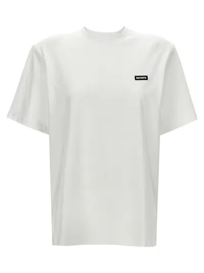 Rotate Birger Christensen Logo Label T-shirt In White