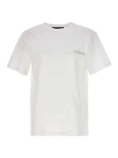 Rotate Birger Christensen Logo T-shirt In White