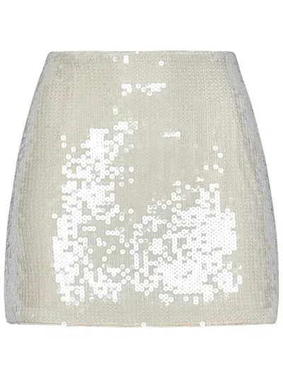 Rotate Birger Christensen Mini Skirt In White