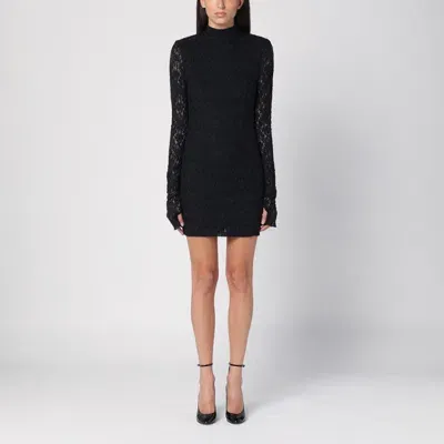 Rotate Birger Christensen Rotate Birgerchristensen  Black Lace Mini Dress