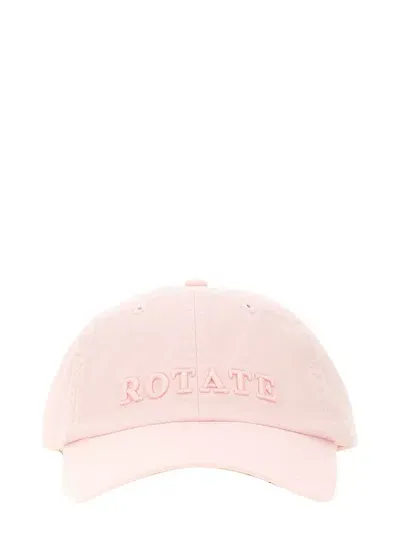 Rotate Birger Christensen Baseball Cap In Pink