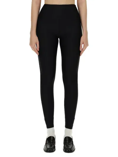 Rotate Birger Christensen Leggings Rotate In Vinyl In Black