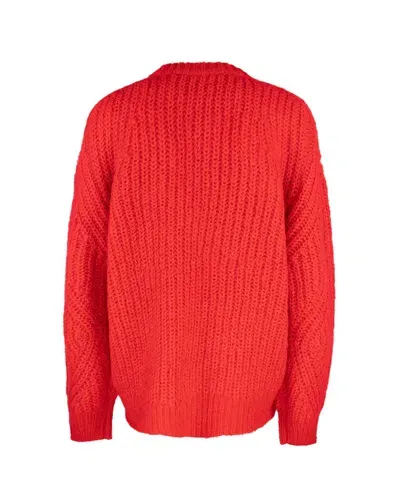 Rotate Birger Christensen Sweater In Red