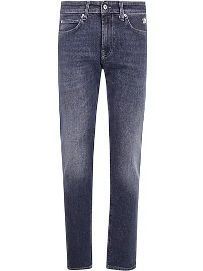 Roy Rogers 517 Man Denim Elast. In Blue Black Denim