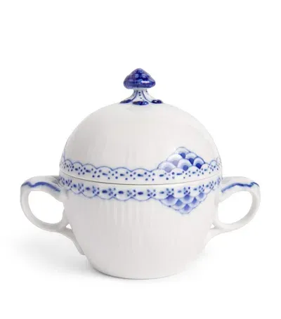 Royal Copenhagen Princess Sugar Bowl And Lid In Blue