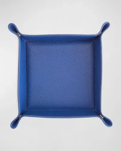 Royce New York Catchall Valet Tray In Cobalt Blue