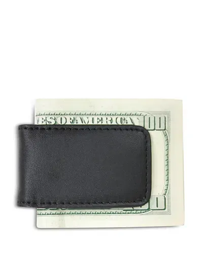 Royce New York Leather Magnetic Money Clip In Black