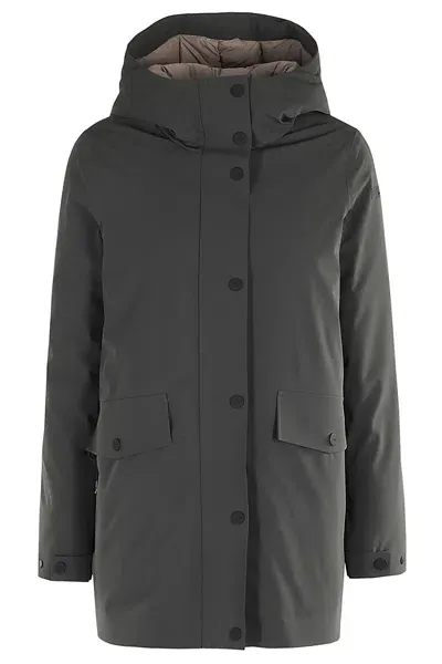 Rrd - Roberto Ricci Design Egg Floating Parka Wom Jkt In Bosco