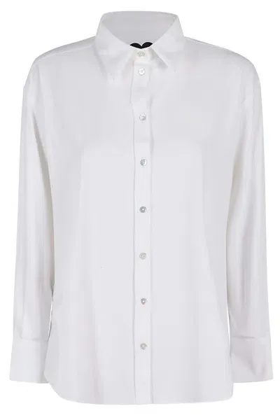 Rrd - Roberto Ricci Design Oxford Boyfriend Wom Shirt In Bianco